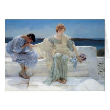 Ask Me No More, Alma Tadema, Thank You Cards
