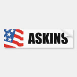 ASKINS 2010 BUMPER STICKERS