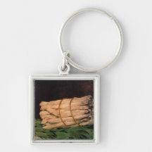 Asperagus by Edouard Manet Keychain