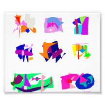 Assorted Abstracts Photographic Print