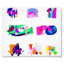 Assorted Abstracts Photographic Print