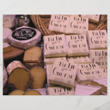 Assorted cheeses flyer