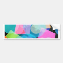 Assorted shapes III Bumper Stickers