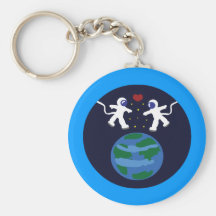 Astronaut Love Key Chains