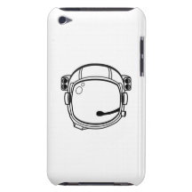Astronaut Space Helmet Case-Mate iPod Touch Case