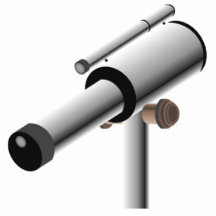 Astronomy Science Telescope Photo Cutouts