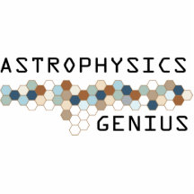 Astrophysics Genius Acrylic Cut Outs