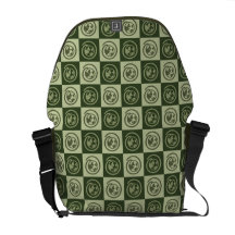 At Earth Sign Pattern Courier Bag