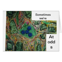 At odds card