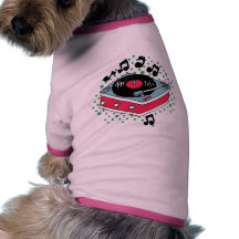At the Hop! Dog Tee Shirt