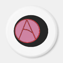 Atheist Alumni 8-Ball Refrigerator Magnet