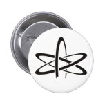 Atheist Atom Button