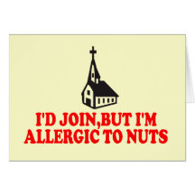 Atheist joke card