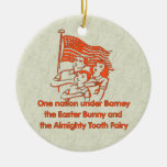 Atheist Pledge Christmas Ornament