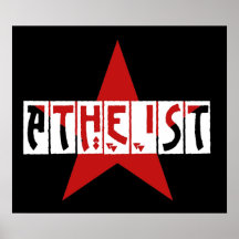 Atheist Star Print