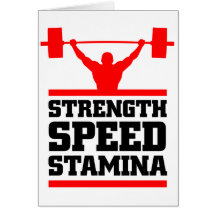 athlete greeting card