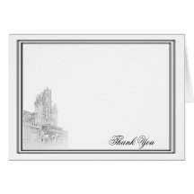 Atlanta Destination Wedding Thank You Greeting Card