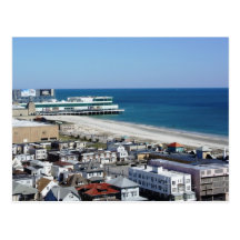Atlantic City from Above Postcard