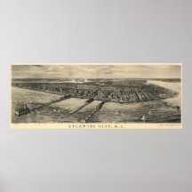 Atlantic City, New Jersey 1905 Poster
