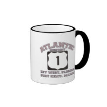 ATLANTIC HIGHWAY ROUTE 1 MUGS