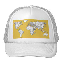 Atlas mustard drawing hat