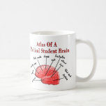 Atlas of Medical Student Brain Coffee Mugs