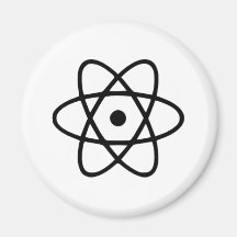 Atom Fridge Magnet