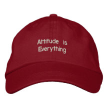 Attitude Embroidered Hat