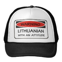 Attitude Lithuanian Trucker Hat