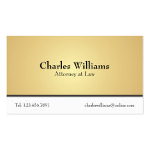 Attorney at Law - Business Cards