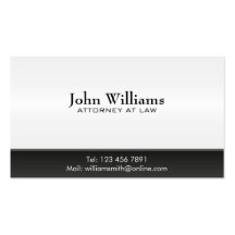 Attorney at Law - Business Cards