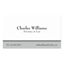 Attorney at Law - Business Cards