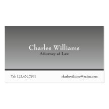 Attorney at Law - Business Cards
