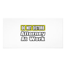 Attorney At Work Photo Greeting Card