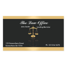 Attorney Business card