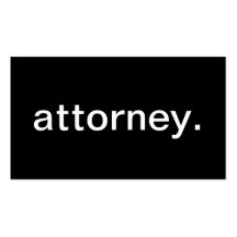 Attorney Business Card