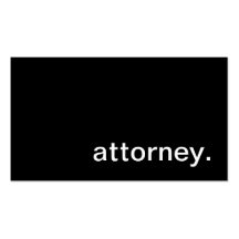 Attorney Business Card