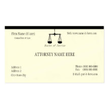 Attorney Business Card