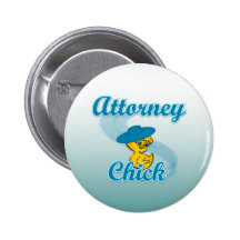 Attorney Chick #3 Pins