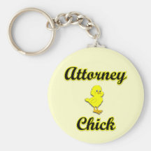 Attorney Chick Keychains