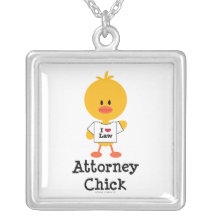 Attorney Chick Necklace