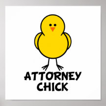 Attorney Chick Print