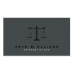 Attorney Justice Scale Gray texture Background Business Cards