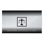 Attorney Lawyer Law Firm Office Scale Fade Platnum Business Card Templates