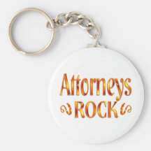 Attorneys Rock Keychain