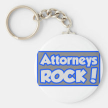 Attorneys Rock! Keychains