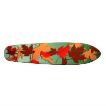 Atumn Leaves Skateboard