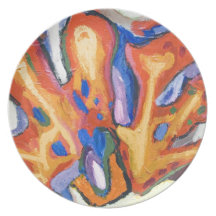 Audacious Flower Corolla (abstract flower ) Plates