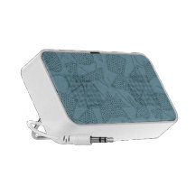Audio Speaker ATOMC BOOMERANG 1950s Retro AQUA