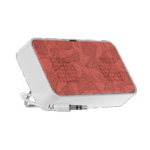 Audio Speaker ATOMC BOOMERANG 1950s Retro ROSE